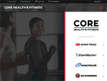Tablet Screenshot of corehandf.com